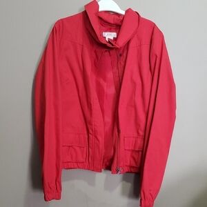 Joe Fresh Women's Red Jacket Size Large